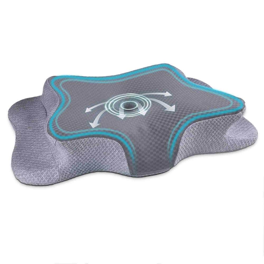 Cervical Neck Pillow for Pain Relief Sleeping, Contour Memory Foam Pillows