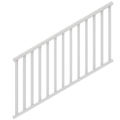 Veranda 4 in. x 4 in. White New England Base Trim-73003582 - The Home Depot