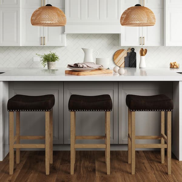 Wicker saddle deals bar stools