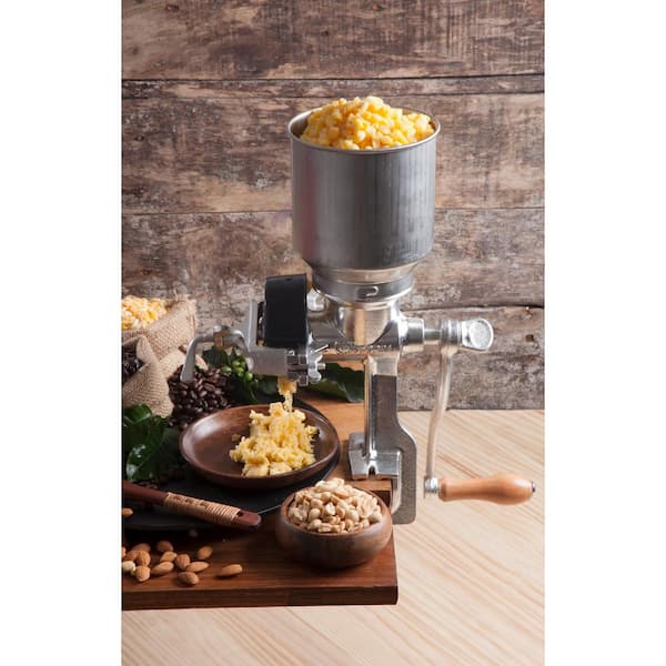 Manual Grain Grinder Hand Crank with 500ml Hopper for Spice Nut Coffee Bean