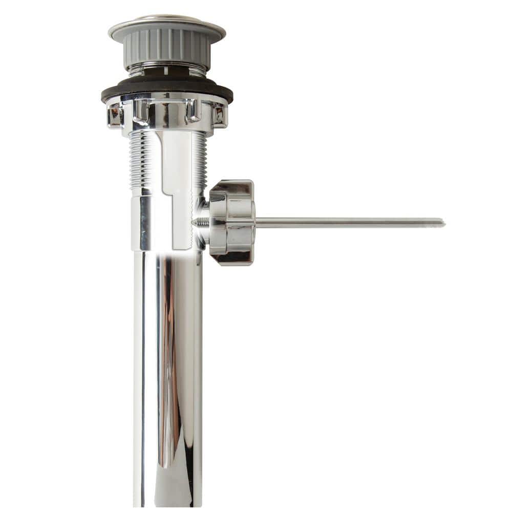 Chrome Universal No Clog Pop-Up Drain Stopper