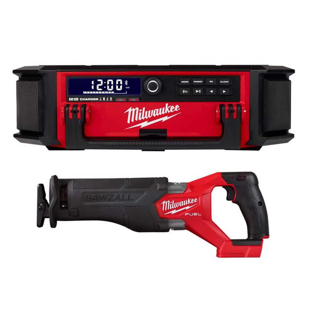 M18 Lithium-Ion Cordless PACKOUT Radio/Speaker w/ Built-In Charger & SAWZALL Recip Saw price history on PriceWatchPro