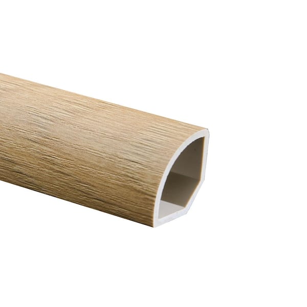 Malibu Wide Plank French Oak Mountain View 0.59 in. Thickness x 1.023 in. Width x 94.48 in. Length Quarter Round Molding