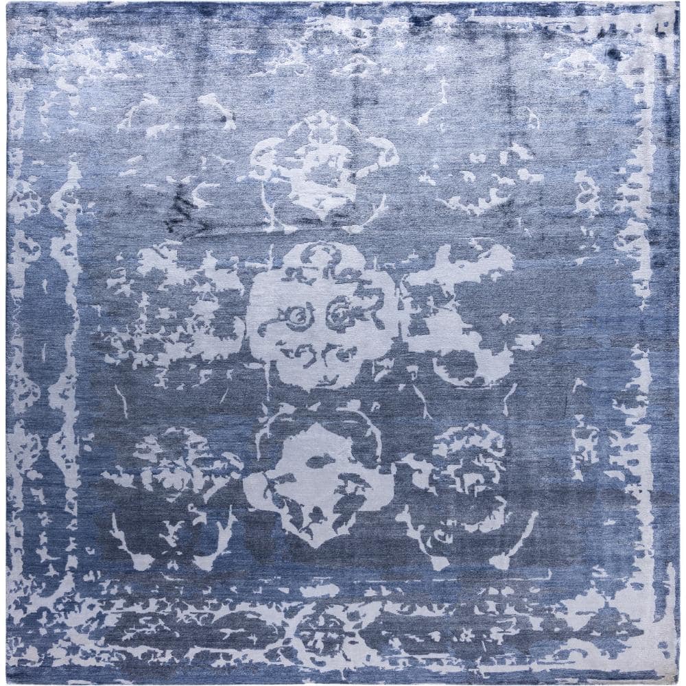 Modern-Contemporary Ivory 8 X 10 Hand-Knotted Silk Indoor Area Rug price history on PriceWatchPro