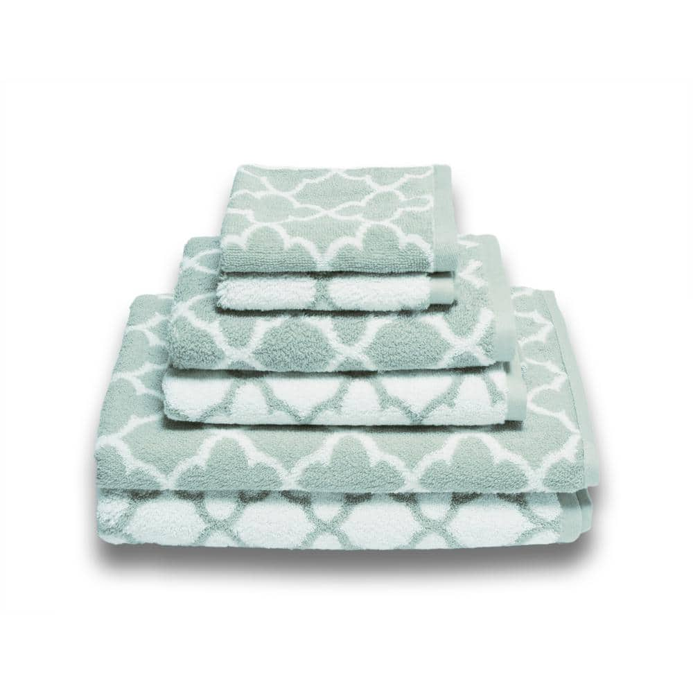 Spa blue bath discount towels