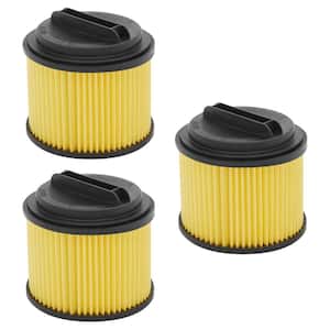 Replacement Filter for ONE+ 18V 4.75 Gal. Wet/Dry Vacuum PWV201B (3-Pack)