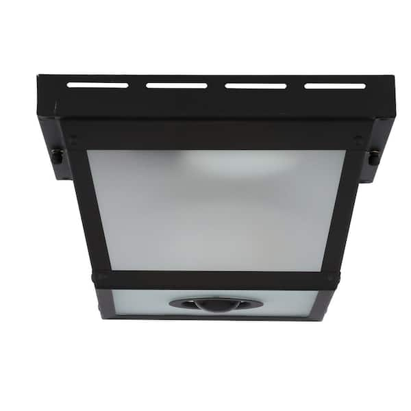 hampton bay motion sensing exterior ceiling fixture