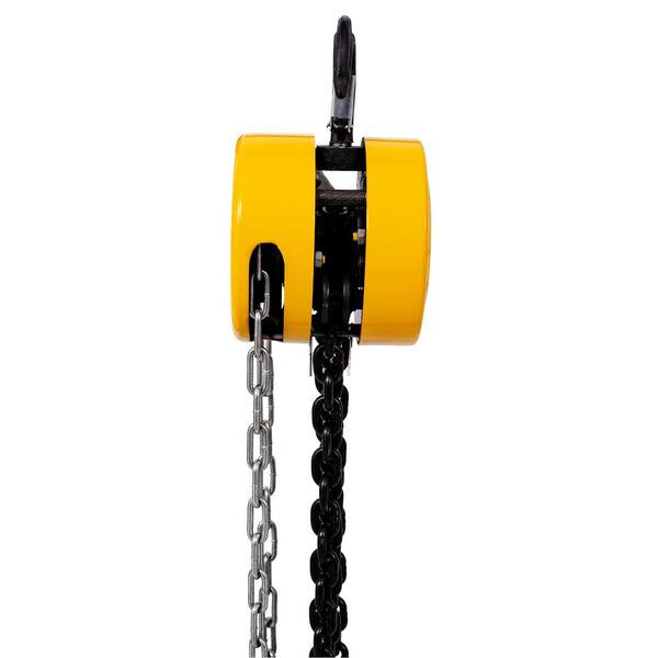 WRIGHTMASTER Manual Chain Hoist 2200 lbs. Capacity 10 ft