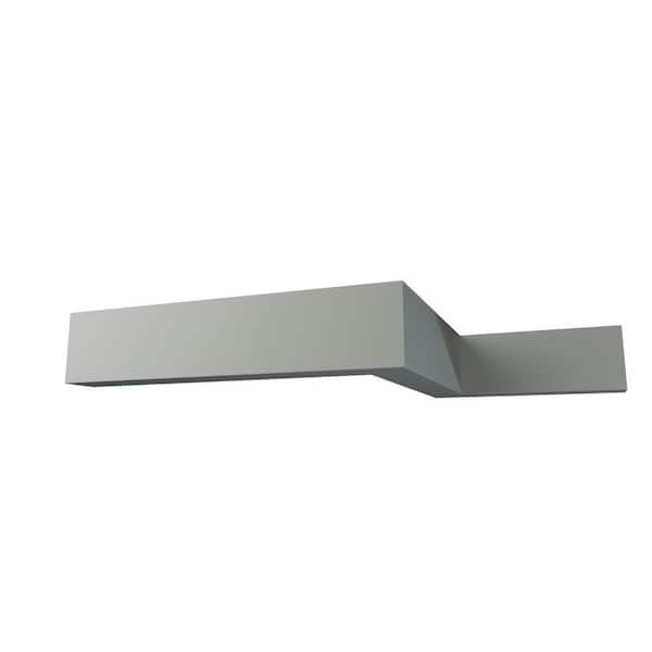 Ekena Millwork Liam 3.5 in. D x 3.5 in. W x 94.5 in. L Polyurethane Crown Moulding