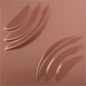 11-7/8"W x 11-7/8"H Artisan EnduraWall Decorative 3D Wall Panel, Champagne Pink (12-Pack for 11.76 Sq.Ft.)