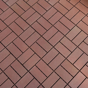 Dark Brown 1 ft. x 1 ft. All-Weather Plastic Outdoor Interlocking Deck Tiles Checker Pattern Garage Floor Tiles(44-Pack)