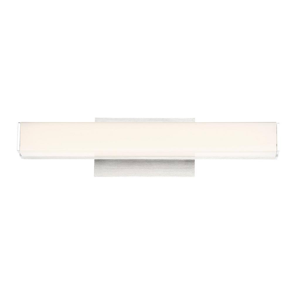Brink Slim 12" LED Bathroom Vanity Wall Light in Brushed Aluminum