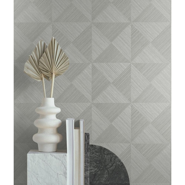 NextWall Faux Cream Neutral Inlay Hexagon Geometric 20.5 in. x 18 ft. Peel  and Stick Wallpaper NW38606 - The Home Depot