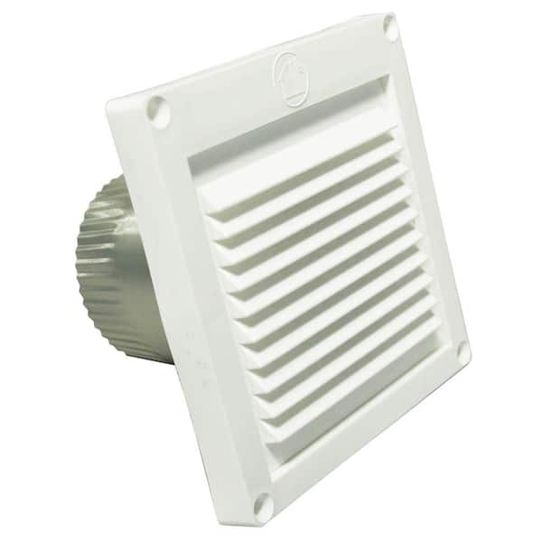 Speedi-Products 3 in. Micro Louver Eave Vent in White