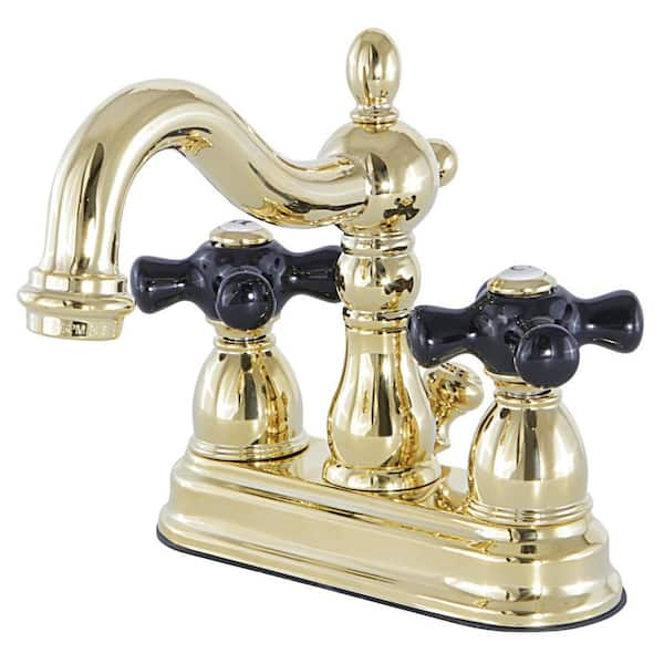 Kingston Brass Heritage 4 Centerset Bathroom Faucet - Luxury Bath