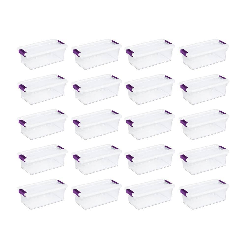 ClearView 6 Qt. Latch Box Storage Tote Container (24-Pack) price history on PriceWatchPro