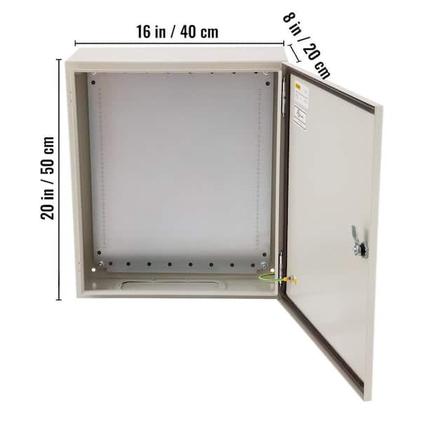 VEVOR Electrical Box Enclosure 20x16x8 NEMA 4X IP65 Outdoor