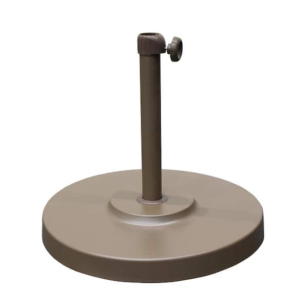 California Umbrella 50 lb. Patio Umbrella Base in Champagne