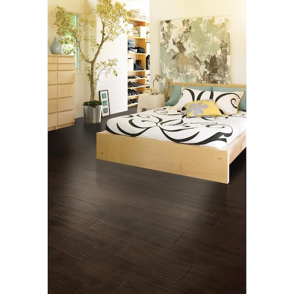 Shaw Fraser Saddle Birch 3/8 In. T X 5 in. W Tongue and Groove Scraped Engineered Hardwood Flooring (29.53 sq.ft./case)