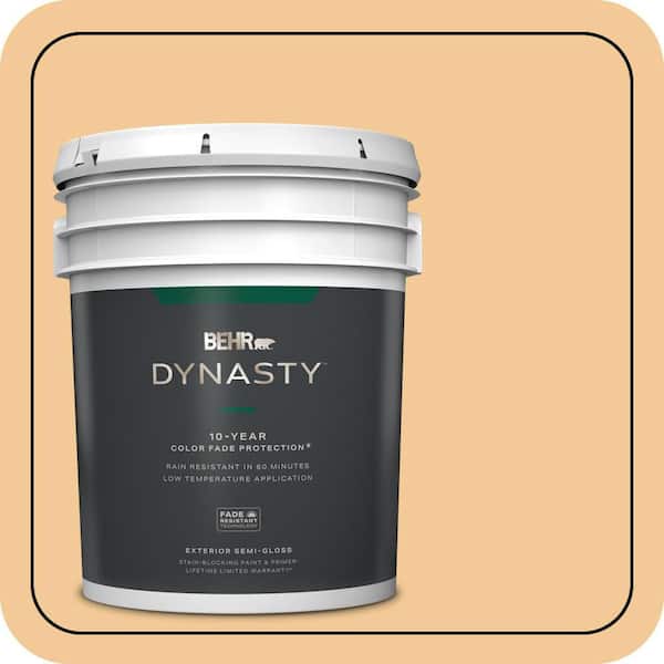 BEHR DYNASTY 5 gal. #M260-4 Lunch Box Semi-Gloss Enamel Exterior Stain-Blocking Paint & Primer