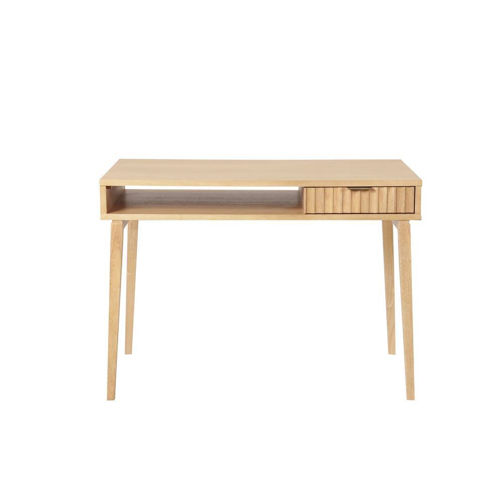 Nathan James Jasper 31 in. Small Home Office Desk with Storage Bohemian