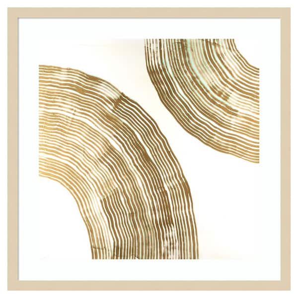 Amanti Art Sisal II by Vanna Lam 1 Piece Framed Giclee Abstract Art Print 25 in. x 25 in.