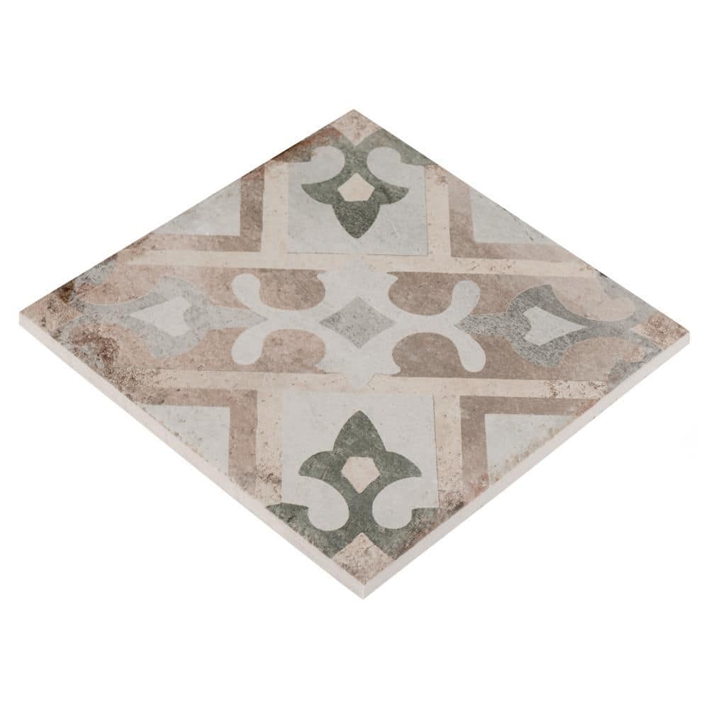 D'Anticatto Decor Laterza 8-3/4 in. x 8-3/4 in. Porcelain Floor and Wall Tile (11.0 sq. ft./Case) price history on PriceWatchPro