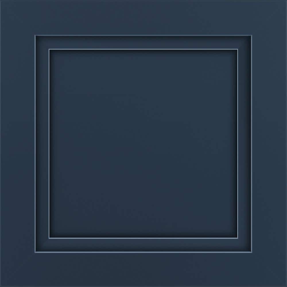 Garner 11 9/16-in. W x 3/4-in. D x 11 1/2-in. H in Painted Navy Cabinet Door Sample price history on PriceWatchPro