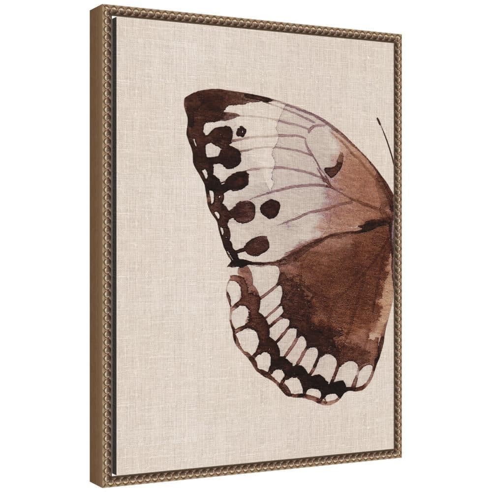"Sylvie ""Retro Butterfly Watercolor"" by The Creative Bunch Studio Framed Art Print 24 in. x 18 in." price history on PriceWatchPro