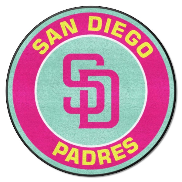 FANMATS San Diego Padres Roundel Rug - 27in. Diameter