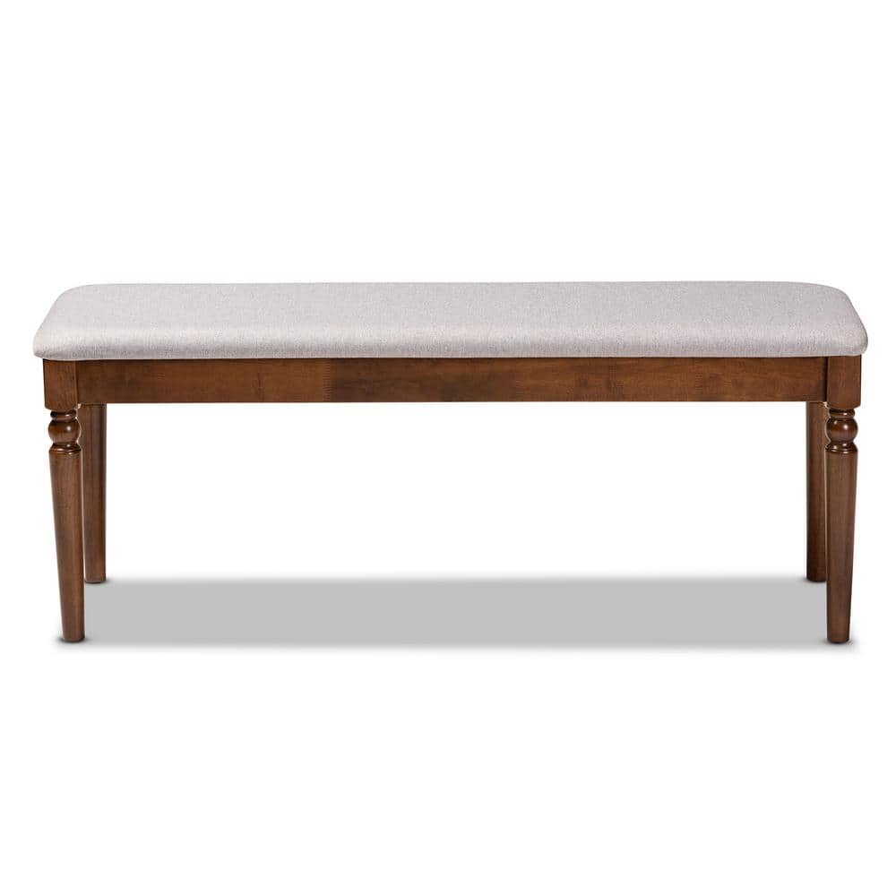 Giovanni Grey and Walnut Dining Bench price history on PriceWatchPro