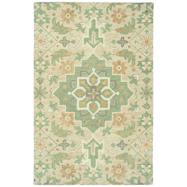 Kaleen Chancellor Sand 5 ft. x 7 ft. 9 in. Rectangle Area Rug