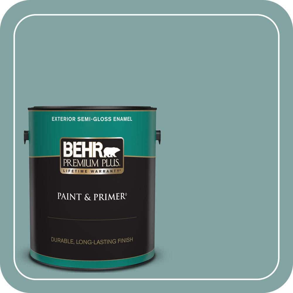 1 gal. #MQ6-07 Schooner Semi-Gloss Enamel Exterior Paint & Primer price history on PriceWatchPro