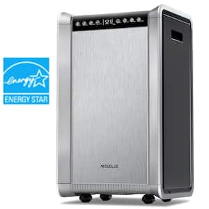 125 pt. 8,500 sq. ft. Commercial Dehumidifier in Metallics with 12-Hour Timer