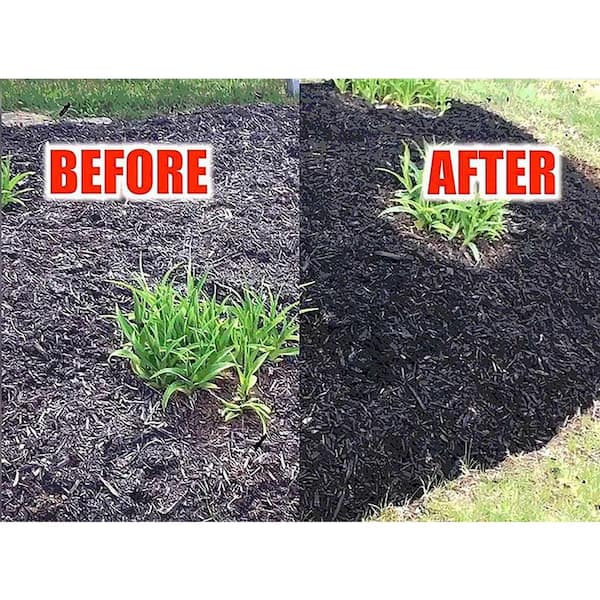 Reviews for COLORBACK 1/2 Gal. Black Mulch Color Covering up to 6400 sq.  ft.