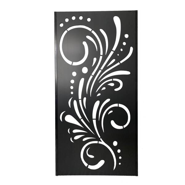 Ejoy 70 in. H x 35 in. W x 0.4 in. D Composite Wood Wall Art Decor Privacy Screen Panel 1-Pc