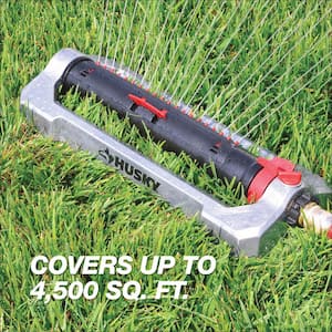 4500 sq. ft. Turbo Oscillating Sprinkler