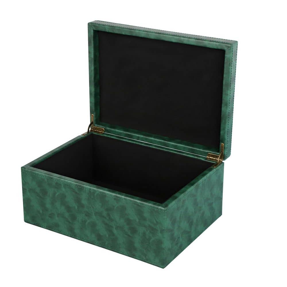 Fashion Tress Green and‎ Black Storage Box IRIS 20-gal. Remington Rolling Storage Footlocker, Black  main image 2