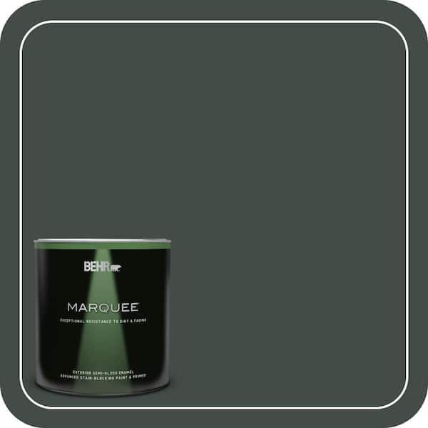 BEHR MARQUEE 1 qt. Home Decorators Collection #HDC-CL-21 Sporting Green Semi-Gloss Enamel Exterior Paint & Primer