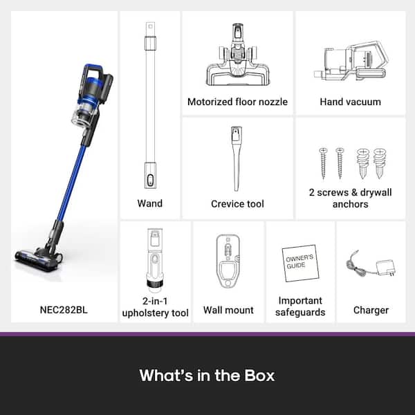 Eureka RapidClean Pro Bagless Cordless Stick Vacuum Cleaner for
