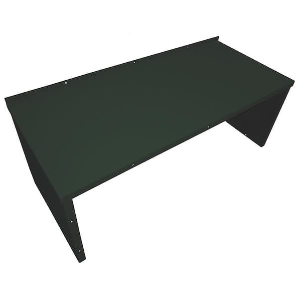 Bilco Classic Series 55 in. x 24 in. Hunter Green Powder Coated Painted Steel Cellar Door Extension for SZ CGPC6