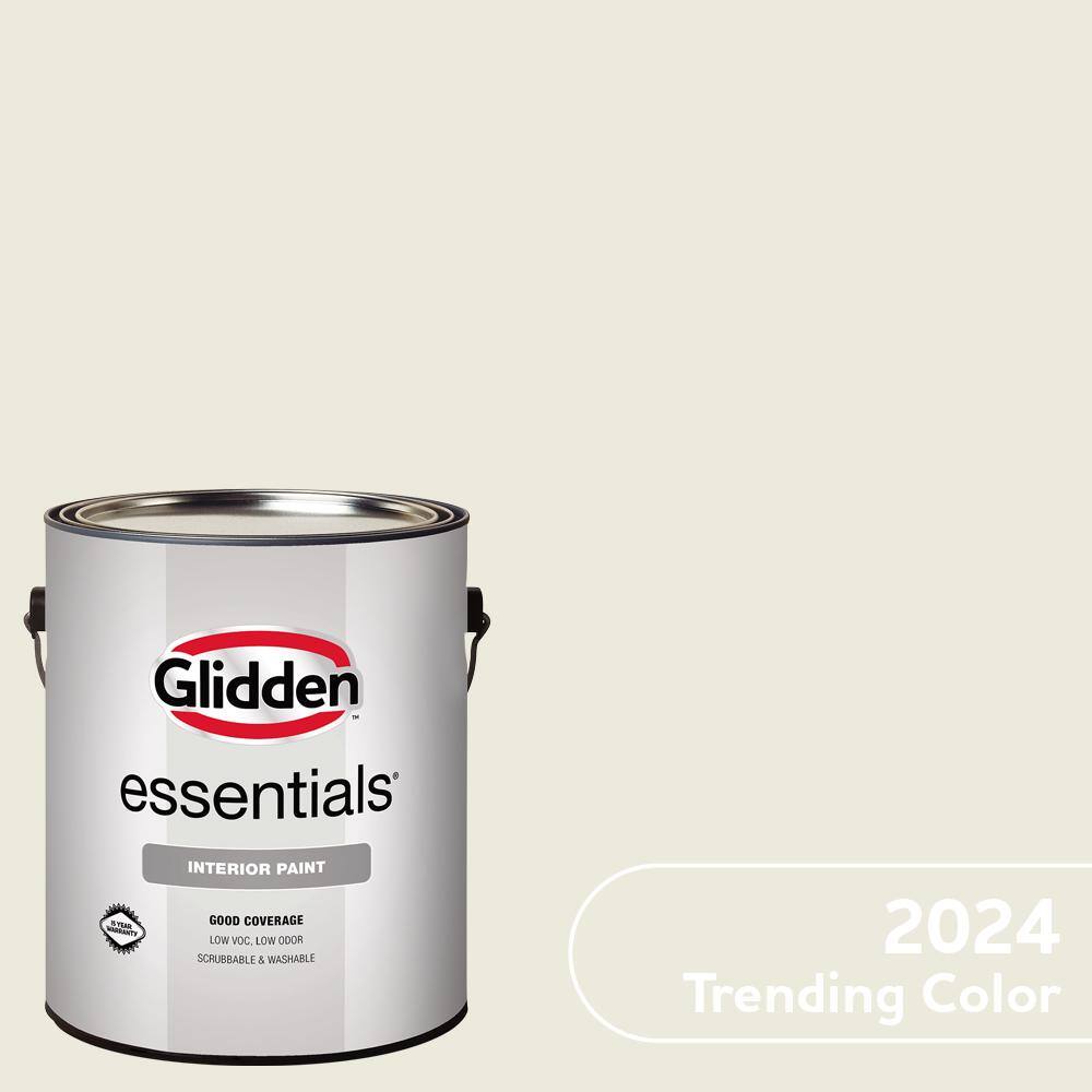 Glidden Essentials 1 Gal. PPG1809 Garlic Clove Eggshell Interior Paint
