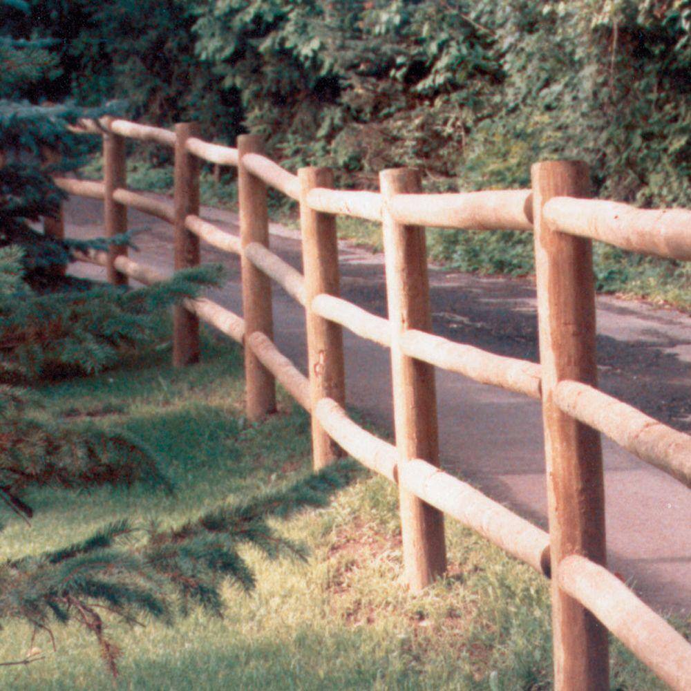 4 In X 4 In X 8 Ft Pressure Treated Pine Round Dowel Fence Rail 107420 The Home Depot 4 In X 4 In X 8 Ft Pressure Treated Pine Round Dowel Fence Rail 107420 The Home Depot