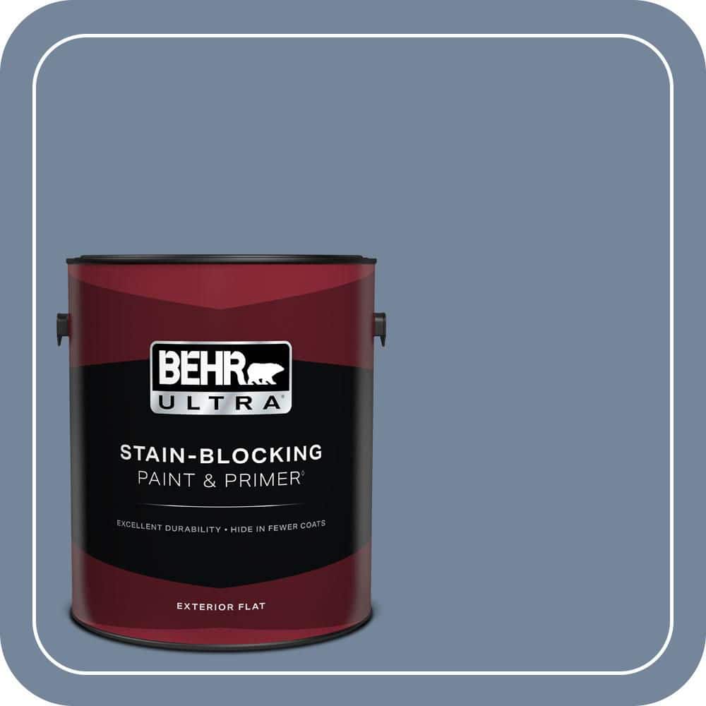 1 gal. #580F-5 Mysteria Flat Exterior Paint & Primer price history on PriceWatchPro