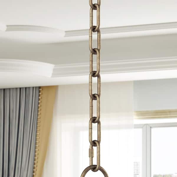 Accessories Hand Painted Antique Silver Leaf Extra Heavy Duty Decorative Chain