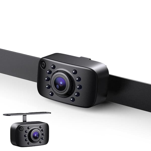 HD Backup Camera Rear View License Plate Reverse Camera Universal 149 Degree Perfect Angle Night Vision Waterproof