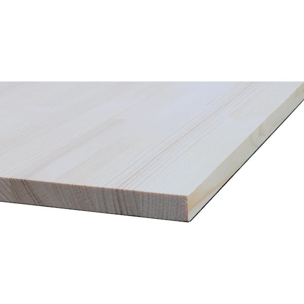 3/4 in. x 16 in. x 8 ft. Natural Wood White Spruce Common Softwood
