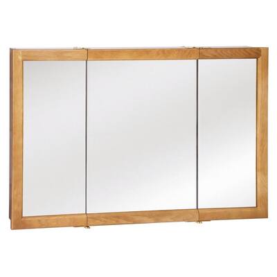 Tri View Medicine Cabinets Bathroom Storage The Home Depot