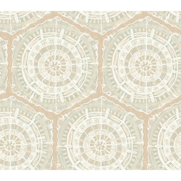 NuWallpaper Peach Harmony Peel and Stick Wallpaper