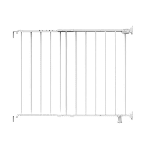 Stairway 42W Series Safety Pet and Baby Gate,28 in. to 42 in. Wide, 28 in. Tall,for Stairway or Hallways, 29.29 in. Tall